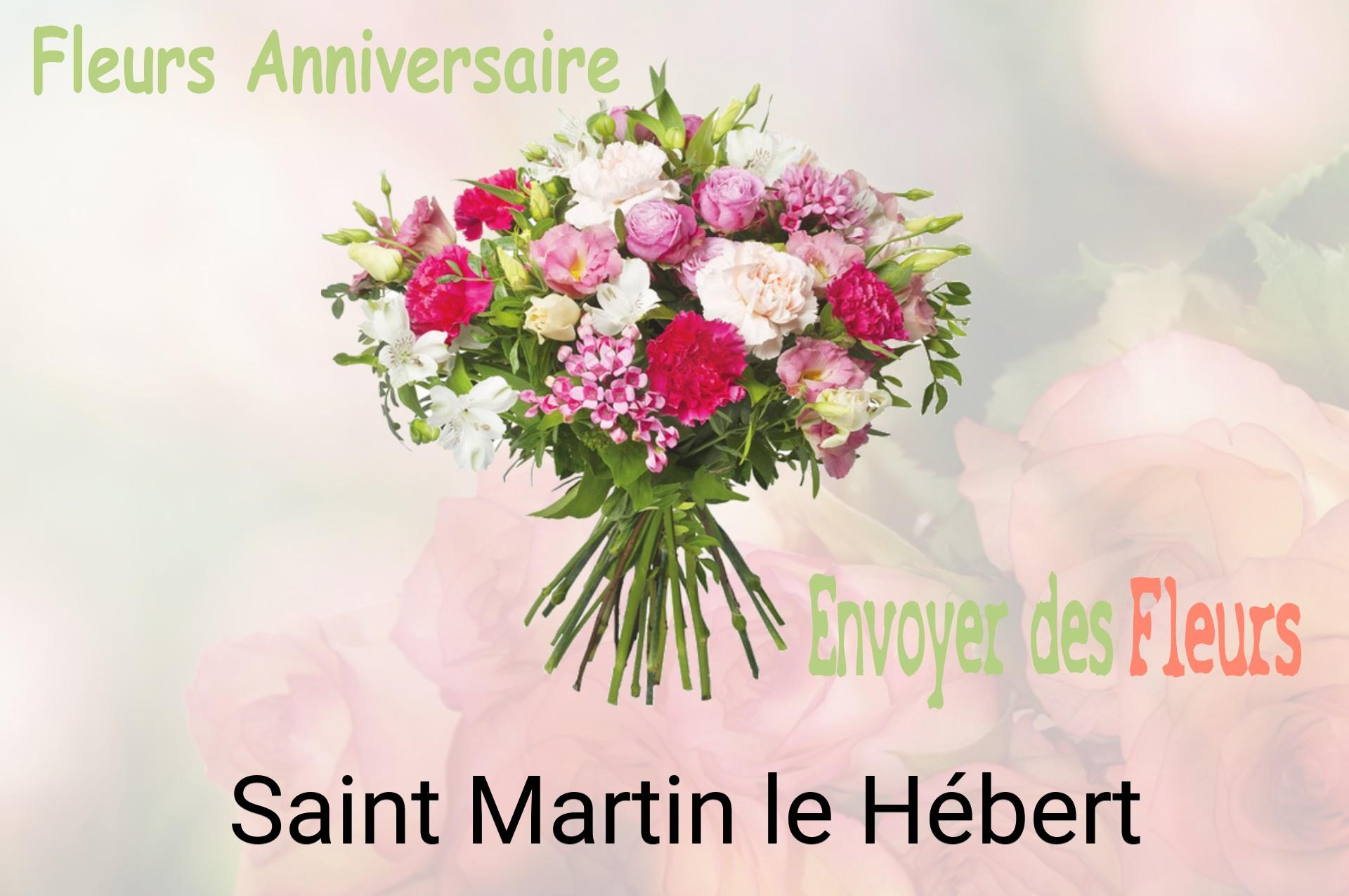 Bouquet de fleurs d’anniversaire livré à Saint-Martin-le-Hébert