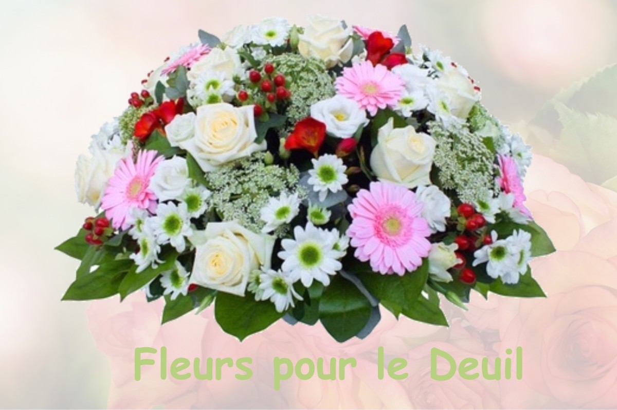 fleurs deuil SAINT-MARTIN-LE-HEBERT